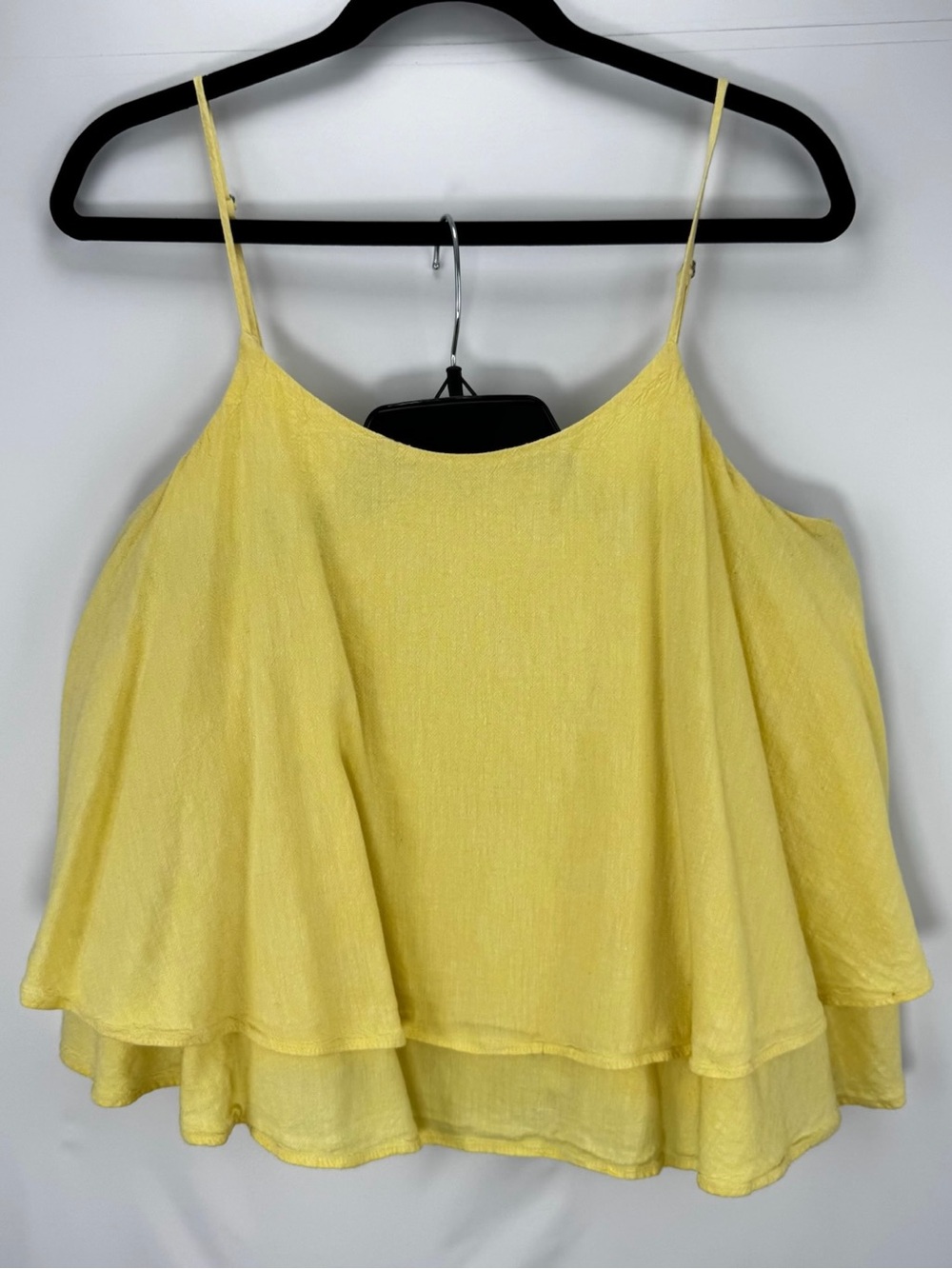bp Yellow Layered Spaghetti Strap Camisole